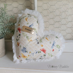blessed heart pillow