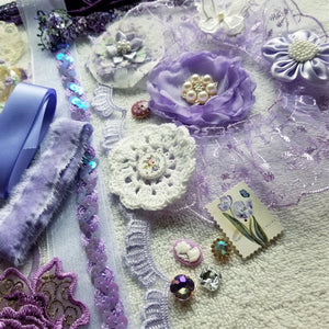 Slow Stitch, Creative Bundle Set - Purple Lover