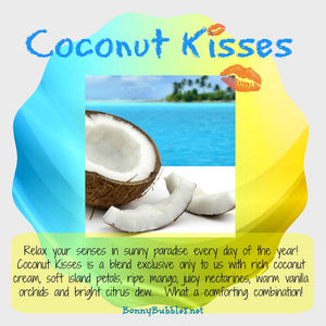 coconut kisses scented dusting powder