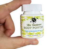 deodorant body powder for men travel sample size